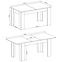Rozkladací stôl Sky SL 140/180x80cmdub riviera,3