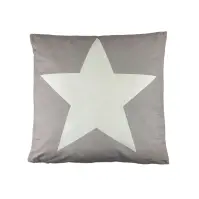 Vankúš Astra 04 svetlosivá/ecru 40x40 Merkury Home