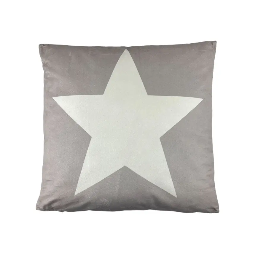 Vankúš Astra 04 svetlosivá/ecru 40x40 Merkury Home