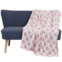 Deka Bella 37 ecru/svetloružová 120x150 Merkury Home