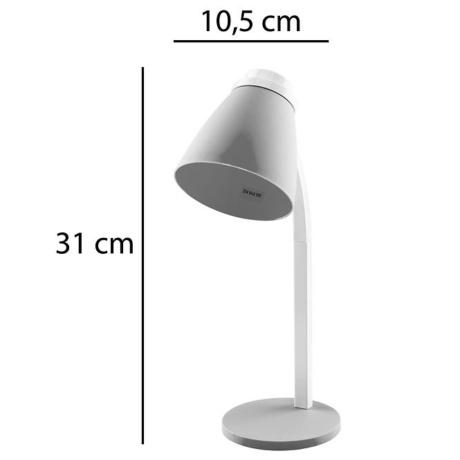 Stolová lampa Monic VO0791 biely MAX 15W LB1