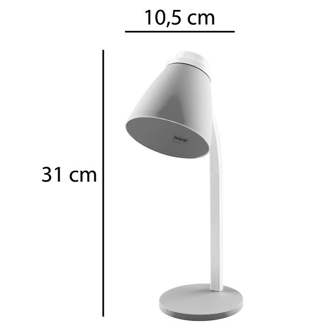 Stolová lampa Monic VO0792 šedá MAX 15W LB1