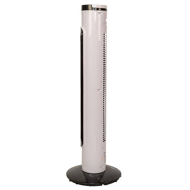 Ventilátor vežový 32” VO2207 biely s diaľkovým ovládaním a displejom LED