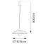 Luster Cupola 4615 LW1 white,3
