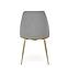 Stolička K460 Velvet/Chrome Šedá,4