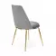 Stolička K460 Velvet/Chrome Šedá,6