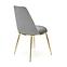 Stolička K460 Velvet/Chrome Šedá,6