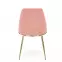 Stolička K460 Velvet/Chrome Ružová,3