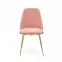 Stolička K460 Velvet/Chrome Ružová,7