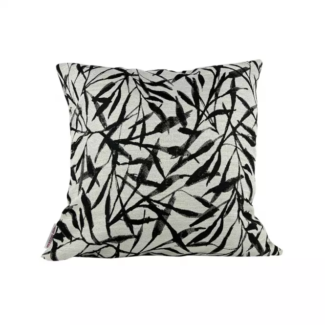Obliečka Willow čierna 45x45 Merkury Home