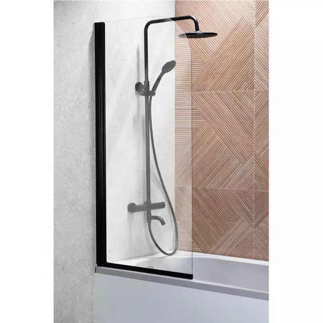 Vaňová zástena Modern-1 Black 1-prvková