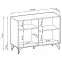 Komoda Diamond K104 dub evoke/čierna,4