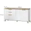 Komoda Brio K23 lakovaná pacific orech/crystal white,3