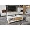 Komoda Brio K23 lakovaná pacific orech/crystal white,5