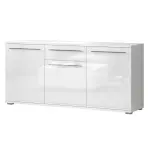 Komoda Piano K180-3K1F/PN-70/KA/70 lakované crystal white