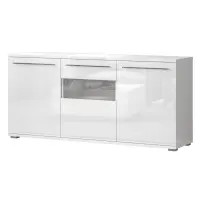 Komoda Piano K180-3KS/PN-70/KA/70 lakované crystal white