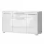 Komoda Piano K150-3K1F/PN-70/KA/70 lakované crystal white