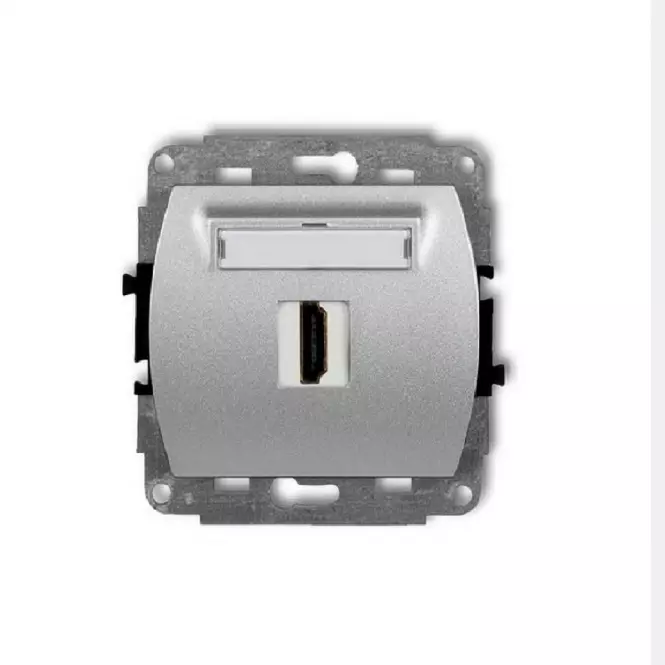 DHDMI-1 Strieborná hdmi zásuvka