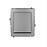 DWP-4 Zvončekový vypínač strieborný