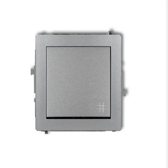 DWP-6 Krížový vypínač strieborný