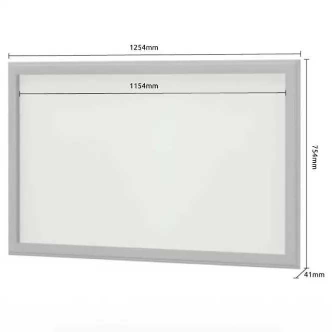 Zrkadlo Evergreen EG-OG125 polar pine/ivory,3