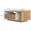 Konferenčný stolík Gala KLS-1F/GL lakované pacific walnut/beige,2