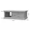 Konferenčný stolík Tara KLS white/pacific walnut,3
