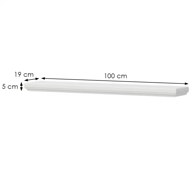 Polička Evergreen EG-VP polar pine/ivory