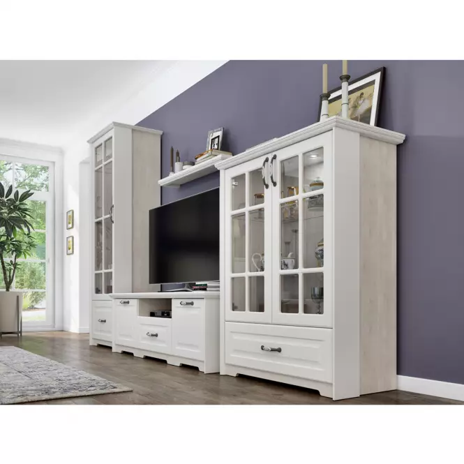 Polička Evergreen EG-VP polar pine/ivory