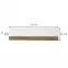 Polička Stela VP1 lakované tobacco/crystal white,2