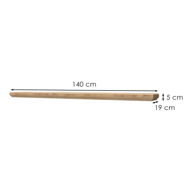 Polička Tara VP pacific walnut,2