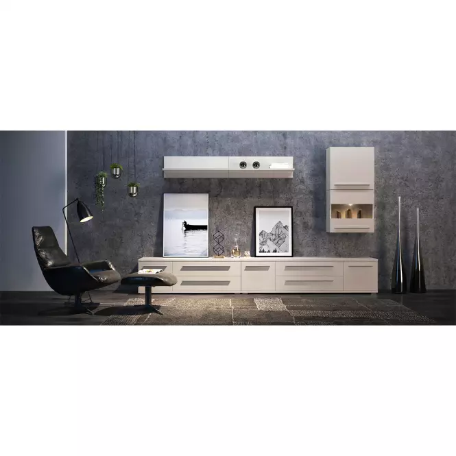 Polička Piano VP120/PN-71/KA/71 lakované beige