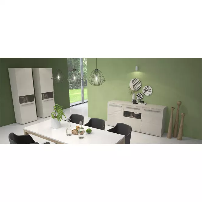 Polička Piano VP120/PN-71/KA/71 lakované beige