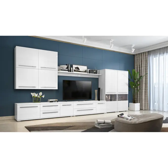 Závesná skrinka Piano VK60-1K/PN-70/KA/70 lakované crystal white,4