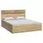 Posteľ M9 Mediolan 140x200 Deska Natural Hikora
