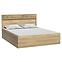 Posteľ M9 Mediolan 140x200 Deska Natural Hikora