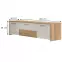 TV stolík Gala TV184-2K2F/GL lakované pacific walnut/beige,2
