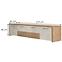 TV stolík Gala TV220-2K4F/GL lakované pacific walnut/beige,2