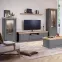 TV stolík Tara TV2K1F graphite/pacific walnut,5
