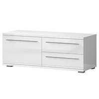 TV stolík Piano TV120-1K2F/PN-70/KA/70-70/KA/70 lakované crystal white