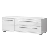 TV stolík Piano TV135-1K2F/PN-70/KA/70 lakované crystal white