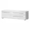 TV stolík Piano TV150-1K2F/PN-70/KA/70 lakované crystal white