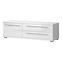 TV stolík Piano TV150-1K2F/PN-70/KA/70 lakované crystal white