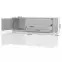 TV stolík Piano TV150-1K2F/PN-70/KA/70 lakované crystal white,3