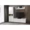 TV stolík Piano TV150-2K2F/PN-70/KA/70 lakované crystal white,4