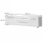 TV stolík Piano TV165-2K2F/PN-70/KA/70 lakované crystal white,2