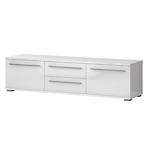TV stolík Piano TV180-2K2F/PN-70/KA/70 lakované crystal white