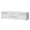 TV stolík Piano TV180-2K2F/PN-70/KA/70 lakované crystal white