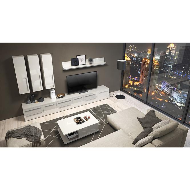 TV stolík Piano TV120-1K2F/PN-71/KA/71 lakované  beige,8
