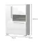 Vitrína Piano V90-2KS/PN-70/KA/70 lakované crystal white,2
